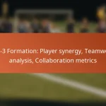 5-2-3 Formation: Player synergy, Teamwork analysis, Collaboration metrics